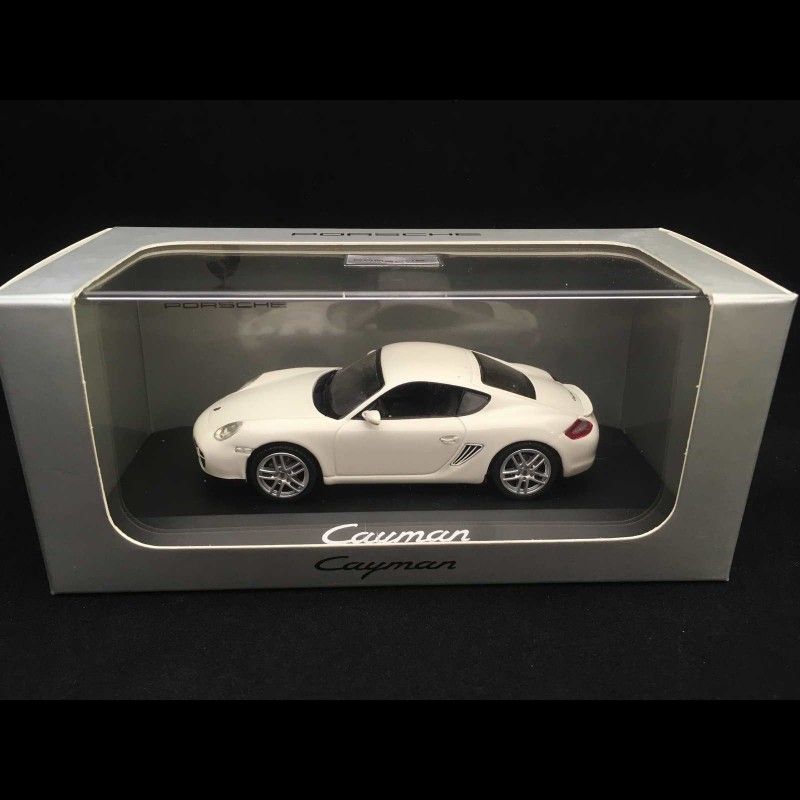 Porsche Cayman 987 2006 white 1/43 Schuco WAP02030017