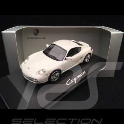 Porsche Cayman 987 2006 blanc 1/43 Schuco WAP02030017