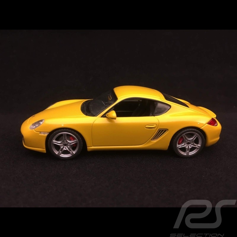 Porsche Cayman 987 2006 1/43 Schuco 07302 jaune Vitesse Speed yellow Speedgelb