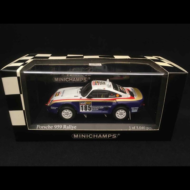 Porsche 959 Dakar 1986 n° 185 1/43 Minichamps 400866285