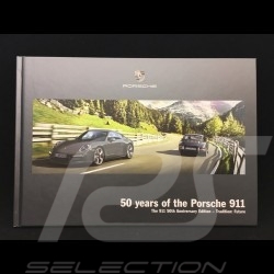 Brochure Porsche 911 50 ans en anglais Avril 2013 dans son coffret in its box in seiner box