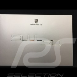 Porsche Brochure 911 50 years with its box in english April 2013