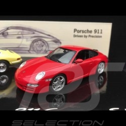 Set Porsche 911 1963 / 997 Carrera S 2004 40 Jahre Jubiläum 1/43 Minichamps WAP020SET09