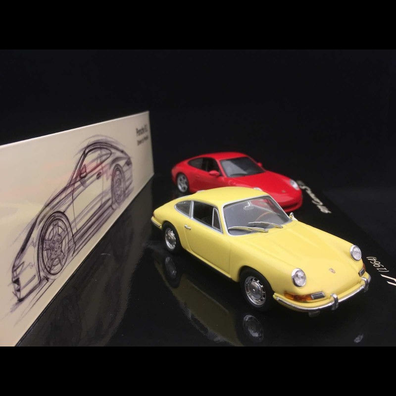 Set Porsche 911 1964 / 997 Carrera S 2004 40 years Anniversary 1