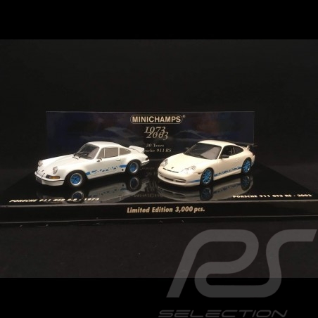 Set Porsche 911 Carrera RSR 2.8 1973 / 996 GT3 RS 2003 30 years