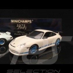 Set Porsche 911 Carrera RSR 2.8 1973 / 996 GT3 RS 2003 30 years Anniversary 1/43 Minichamps 402036269