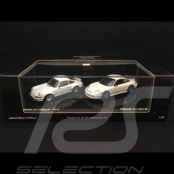 Set Porsche 911 Carrera RSR 2.8 1973 / 996 GT3 RS 2003 30 years Anniversary 1/43 Minichamps 402036269
