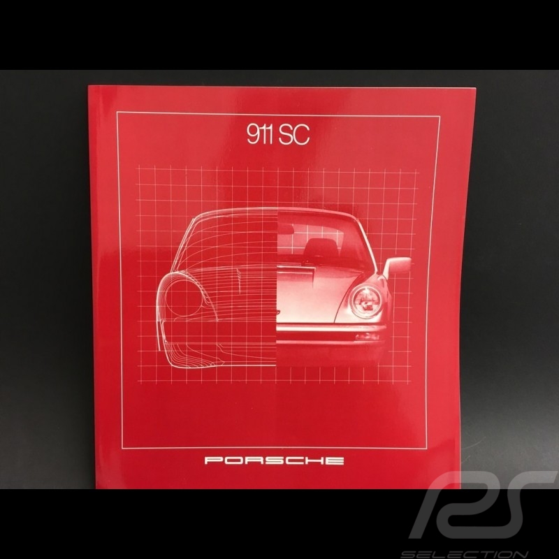 Brochure Porsche 911 SC en anglais 1981 ref W737116031