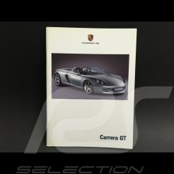 Porsche Brochure Carrera GT in english and german 2000 ref WVK178812