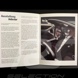 Brochure Porsche Carrera GT 2000 ref WVK178812 en anglais et allemand in english and german in Englisch und deutsch