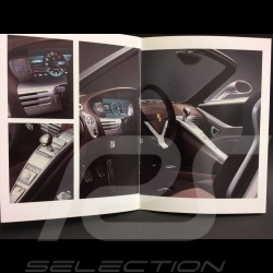 Brochure Porsche Carrera GT 2000 ref WVK178812 en anglais et allemand in english and german in Englisch und deutsch