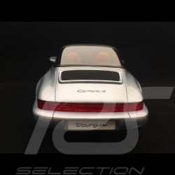 Porsche 964 Carrera 4 Targa 1991 1/18 GT Spirit GT185 gris Polaire Polar Silver Polarsilber