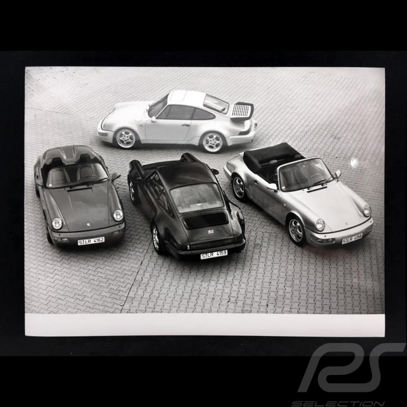 Photo Porsche 1994 range black and white