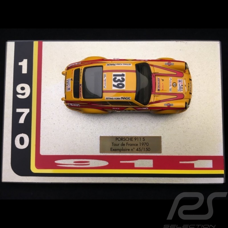Porsche 911 S/T 2.4 Tour de France 1970 n° 139 1/43 Miniatures du Château