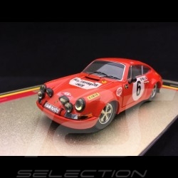 Porsche 911 S 2.3 Sieger Monte Carlo 1970 n° 6 Waldegaard 1/43 Miniatures du Château