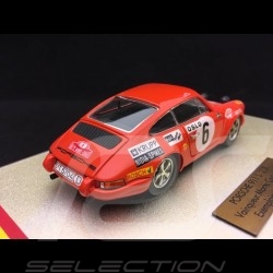 Porsche 911 S 2.3 winner Monte Carlo 1970 n° 6 Waldegaard 1/43 Miniatures du Château
