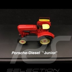 Porsche Diesel Tracteur Junior 1/43 Schuco 02612 avec siège passager with passenger seat mit Beifahrersitz