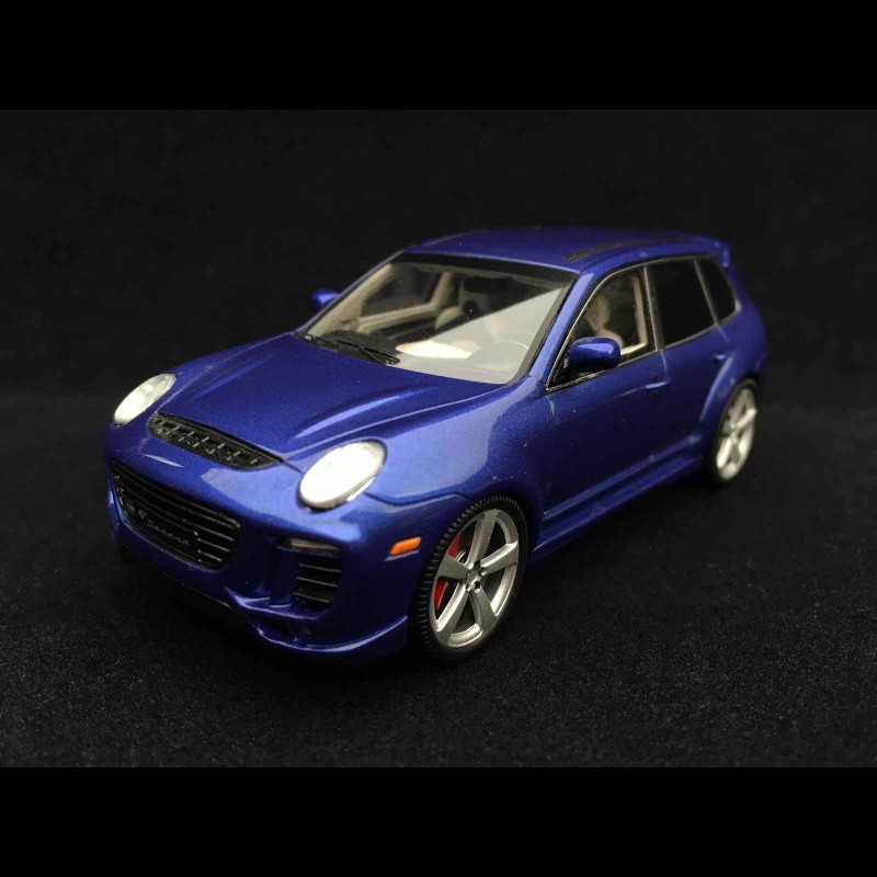 スパーク製　ポルシェ　RUF DAKARA 2010 1/43 Porsche Cayenne RUF Dakara 2010 blue 1/43 Spark S0746