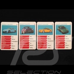 Jeu de cartes Porsche Quartet jeu d'atouts 70 ans Porsche 1948 - 2018 Porsche Design MAP10700118 card game trump kartenspiel kwa