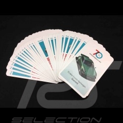 Jeu de cartes Porsche Quartet jeu d'atouts 70 ans Porsche 1948 - 2018 Porsche Design MAP10700118 card game trump kartenspiel kwa