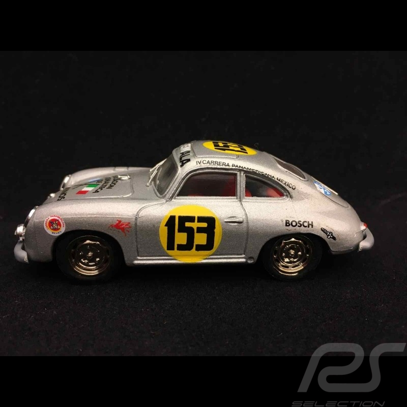 Porsche 356 Mexico Carrera Panamericana 1953 n° 153 Guatemala 1/43 Brumm S019
