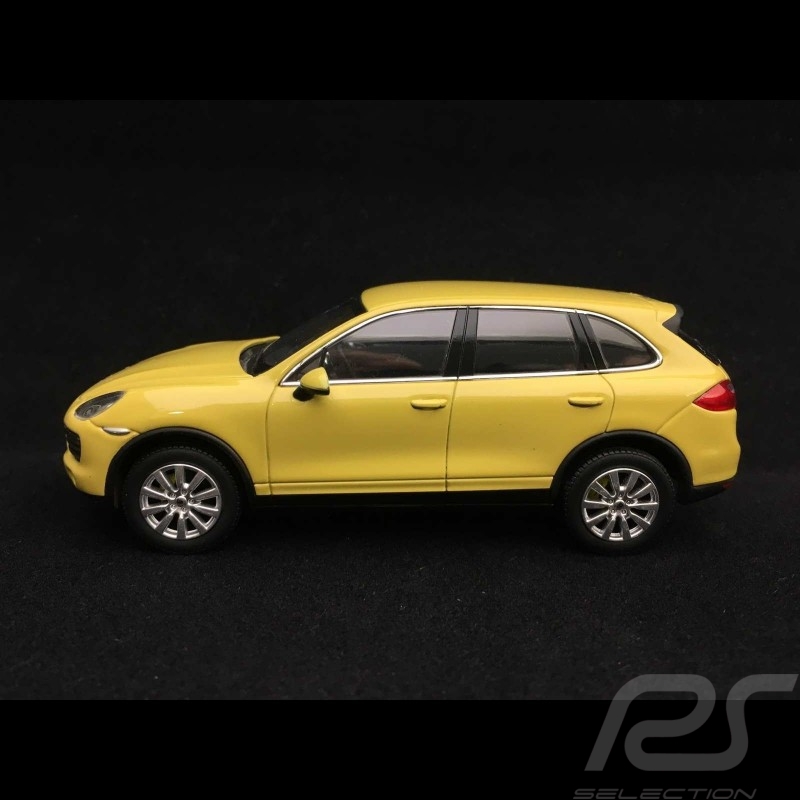 Porsche Cayenne S 2011 1/43 Minichamps WAP0200060B jaune yellow gelb