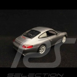 Porsche 911 type 996 Carrera phase II 2001 1/43 Minichamps 400061020 gris metallisé sealgrey sealgrau metallic 