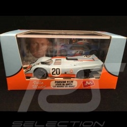 Porsche 917 K Gulf n° 20 Steve Mc Queen 24h du Mans 1/43 Brumm