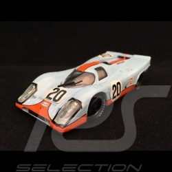 Porsche 917 K Gulf n° 20 Steve Mc Queen 24h du Mans 1/43 Brumm