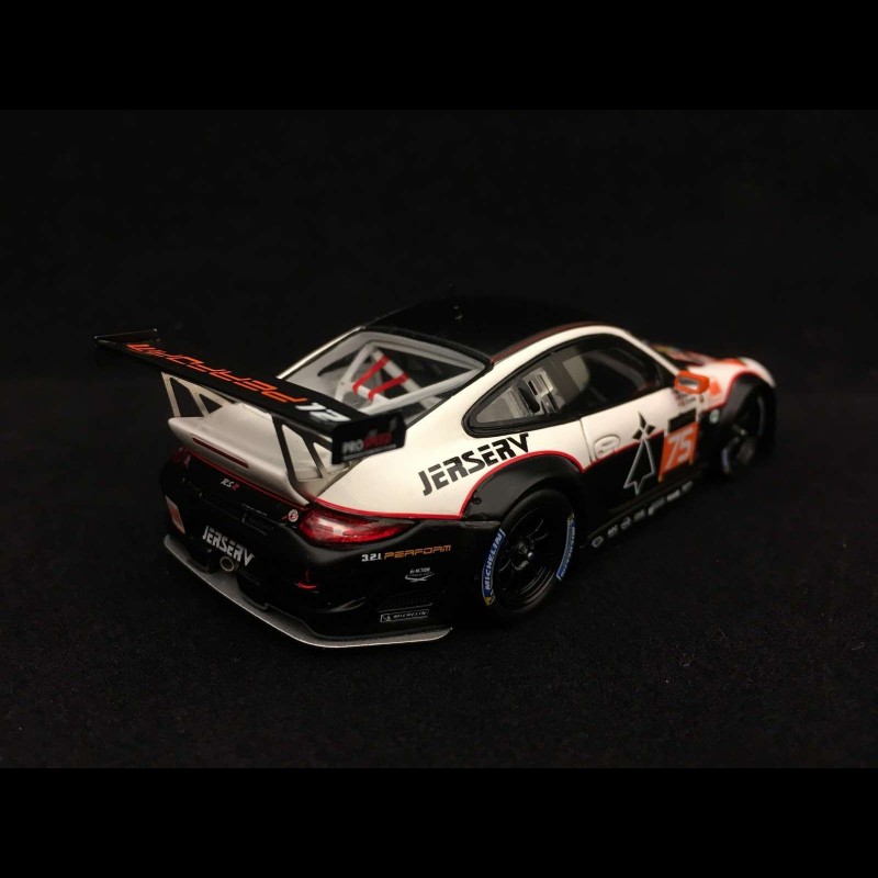 Miniature Spark 1/43 – Porsche 997 GT3 RSR Prospeed #75 – 3e Aux 24 Heures Du Mans 2011 – NEUVE