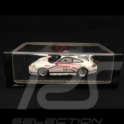 Porsche 911 GT3 Cup type 996 winner challenge Ales 2008 n° 14 Dumas 1/43 Spark MX017