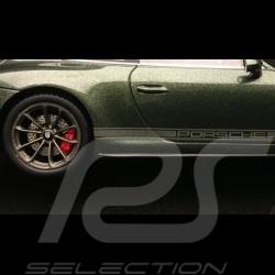 Porsche 911 GT3 type 991 Touring Package 2017 1/43 Spark WAX02020077 vert chêne métallisé oak green 