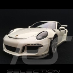 Porsche 911 GT3 RS type 991 phase 1 2015 1/18 Minichamps 153066224 blanche white weiß