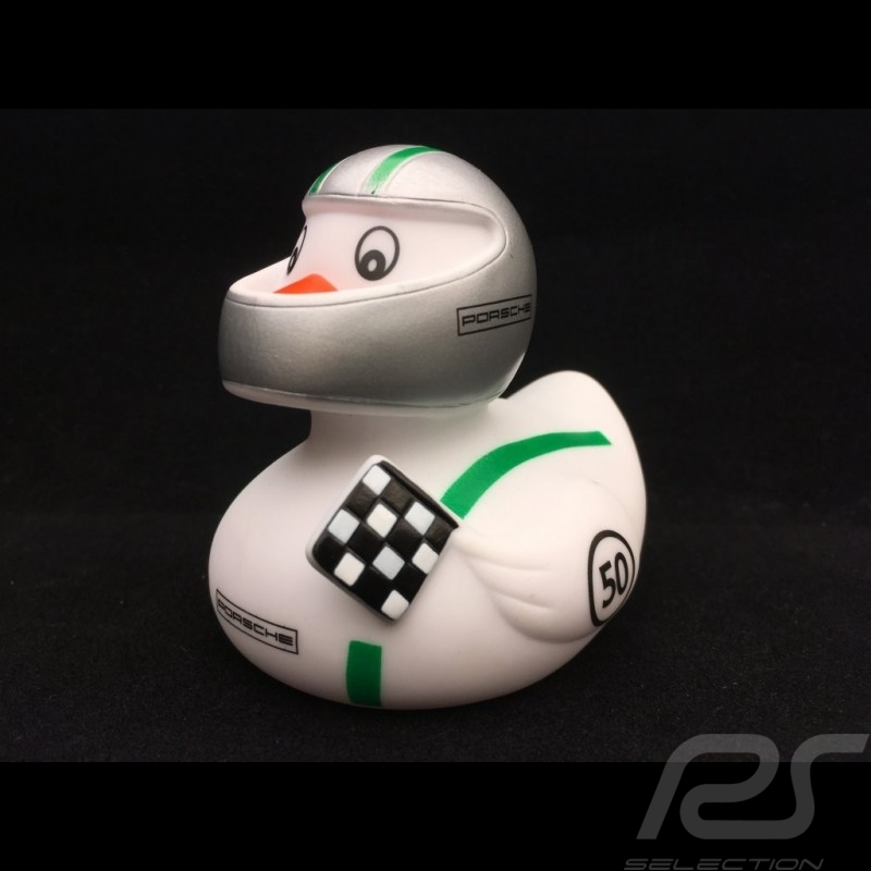Canard Porsche 911 R Moderne 2017 blanc / vert Duck Ente
