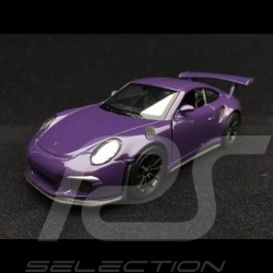 Porsche 911 GT3 RS typ 991 Spielzeug Reibung Welly violett