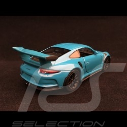 Porsche 911 GT3 RS type 991 pull back toy Welly blue