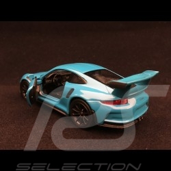 Porsche 911 GT3 RS type 991 pull back toy Welly blue