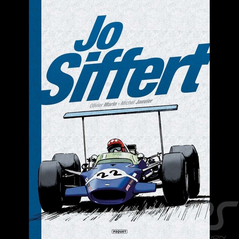 Livre BD Jo Siffert - Grand format en français Large format Luxury print numbered and signed Luxusdruck Großes Format nummeriert