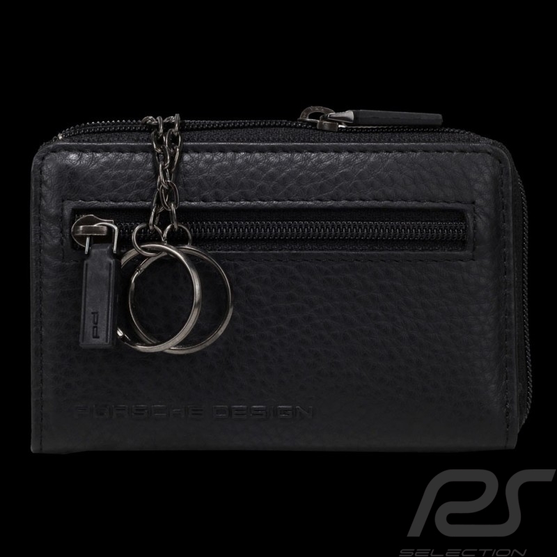 Porsche Key case black leather Cervo 2.1 Porsche Design 4090002441