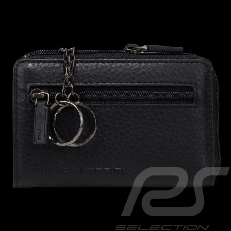 Porsche Key case black leather Cervo 2.1 Porsche Design 4090002441