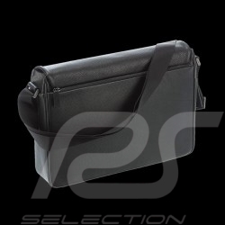 Sac Porsche Laptop / Messenger Cervo 2.0 Porsche Design 4090001801 cuir noir black leather shoulder baf schwarze leder tasche
