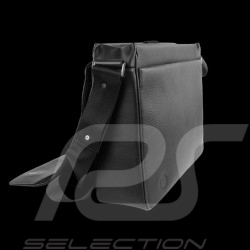 Porsche Tasche Laptop / Messenger Schultertasche schwarze Leder Cervo 2.0 Porsche Design 4090001801