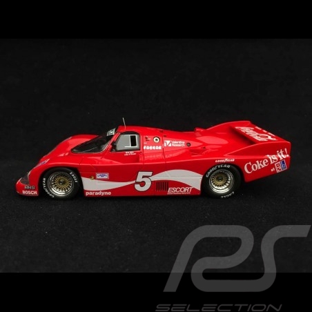 Porsche 962 Long-Tail 24h Daytona 1985 n° 5 Coca-Cola 1/43 TrueScale TSM09432