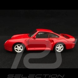 Porsche 997 Carrera grise 1/43 Minichamps WAP02011415