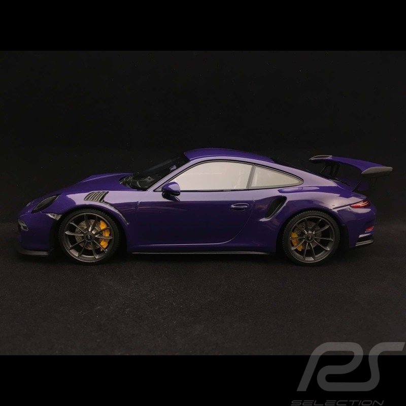 Porsche 911 GT3 RS type 991 phase 1 2015 ultra violet 1/18 Minichamps 155066226