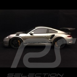 Porsche 911 GT3 RS type 991 2015 1/12 GT Spirit GT705 gris argent métallisé silver grey silbergrau metallic