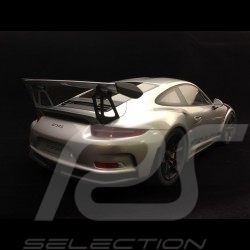 Porsche 911 GT3 RS type 991 2015 1/12 GT Spirit GT705 gris argent métallisé silver grey silbergrau metallic