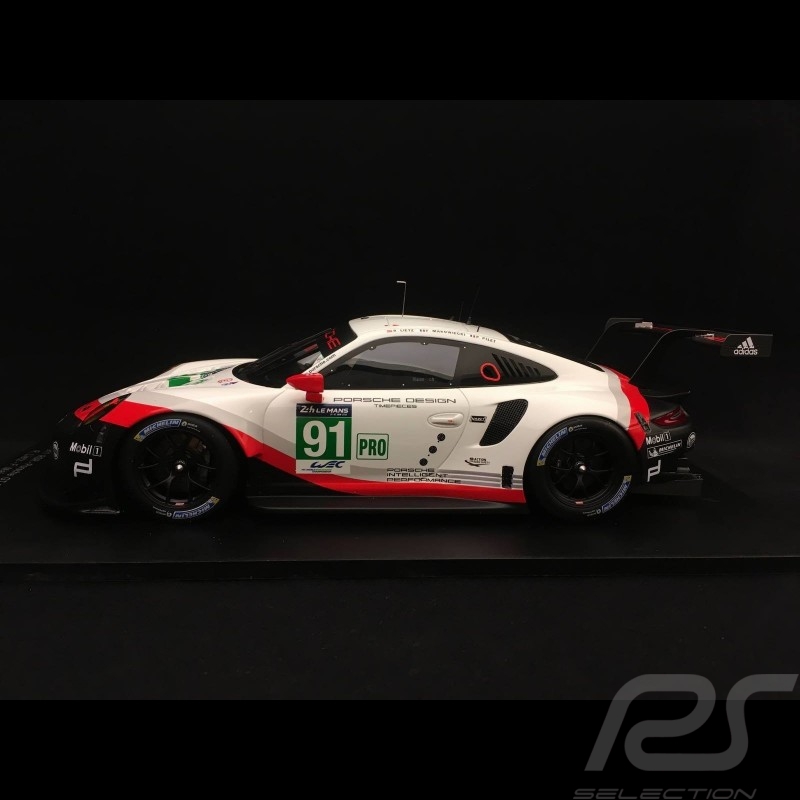 Porsche 911 RSR type 991 24h du Mans 2017 n° 91 Porsche GT Team 1/18 Spark 18S329
