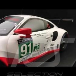 Porsche 911 RSR type 991 24h du Mans 2017 n° 91 Porsche GT Team 1/18 Spark 18S329