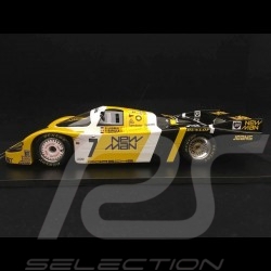 Porsche 956 LH vainqueur winner sieger Le Mans 1985 n° 7 New Man 1/18 Spark 18LM85